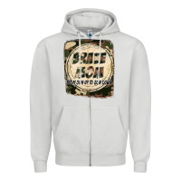Brave Mom From Son Up To Son Down Mother's Day Zipper Hoodie | Teevron
