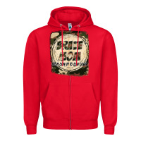 Red Brave mom from son up to son down Mother's Day Zipper Hoodie - FaDigitalArtStudio