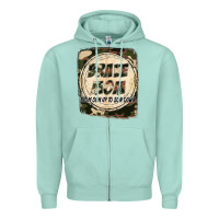 Seafoam Brave mom from son up to son down Mother's Day Zipper Hoodie - FaDigitalArtStudio