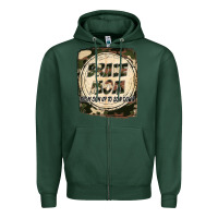 Sports Green Brave mom from son up to son down Mother's Day Zipper Hoodie - FaDigitalArtStudio
