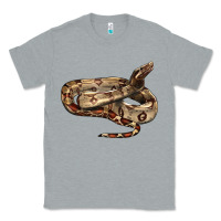 Heather Grey red tail boa snake Classic Tee - LillyAllenDesigns