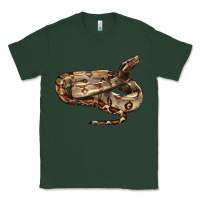 Sports Green red tail boa snake Classic Tee - LillyAllenDesigns