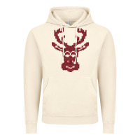Vintage Artic Christmas Deer Ugly Vintage Hoodie - Bettercallsaul