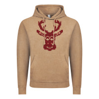 Vintage Coffee Christmas Deer Ugly Vintage Hoodie - Bettercallsaul