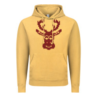 Christmas Deer Ugly Vintage Hoodie | Teevron