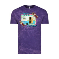 Cloud Purple Happy Camper Vintage Tee - Bettercallsaul