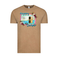 Vintage Coffee Happy Camper Vintage Tee - Bettercallsaul