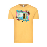 Vintage Mustard Happy Camper Vintage Tee - Bettercallsaul