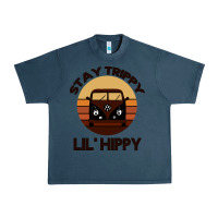 Midnight Navy Stay Trippy Lil Hippy Urban Heavy Tee - Bettercallsaul