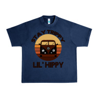 Navy Stay Trippy Lil Hippy Urban Heavy Tee - Bettercallsaul