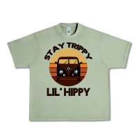 Oil Green Stay Trippy Lil Hippy Urban Heavy Tee - Bettercallsaul