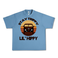 Pebble Blue Stay Trippy Lil Hippy Urban Heavy Tee - Bettercallsaul