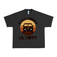 Pigment Black Stay Trippy Lil Hippy Urban Heavy Tee - Bettercallsaul
