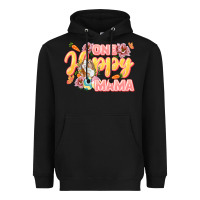 Black One hoppy Mama Heavyweight Hoodie - LillyAllenDesigns
