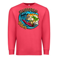 Cardinal Summer Vibes Premium Sweatshirt - CowhideDigitalArt