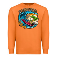 Carrot Summer Vibes Premium Sweatshirt - CowhideDigitalArt