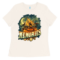 Bone camping the best memories Ladies Tee - NancyCooperArtShop
