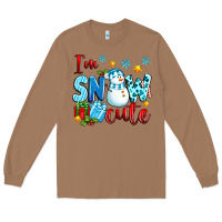 Toasted Coconut i'm snow cute Long Sleeve Tee - texasbilliewilder