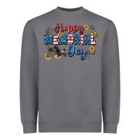 Storm Happy memorial day 4th of july Heavyweight Sweatshirt - CowGirlArtShop