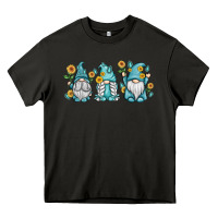 Asphalt sunflower gnomes Heavy Core Tee - MaliasSmallBusiness
