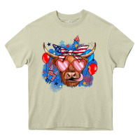 Mossy western america cow Heavy Core Tee - JahusDesignShop
