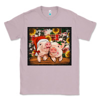 Lilac Christmas pigs tumbler Classic Tee - Jasminsmagicworld