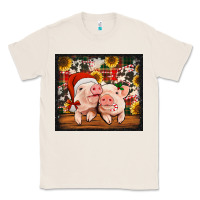 Natural Christmas pigs tumbler Classic Tee - Jasminsmagicworld