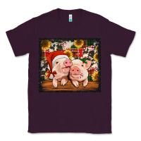 Plum Christmas pigs tumbler Classic Tee - Jasminsmagicworld
