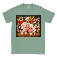 Sage Christmas pigs tumbler Classic Tee - Jasminsmagicworld