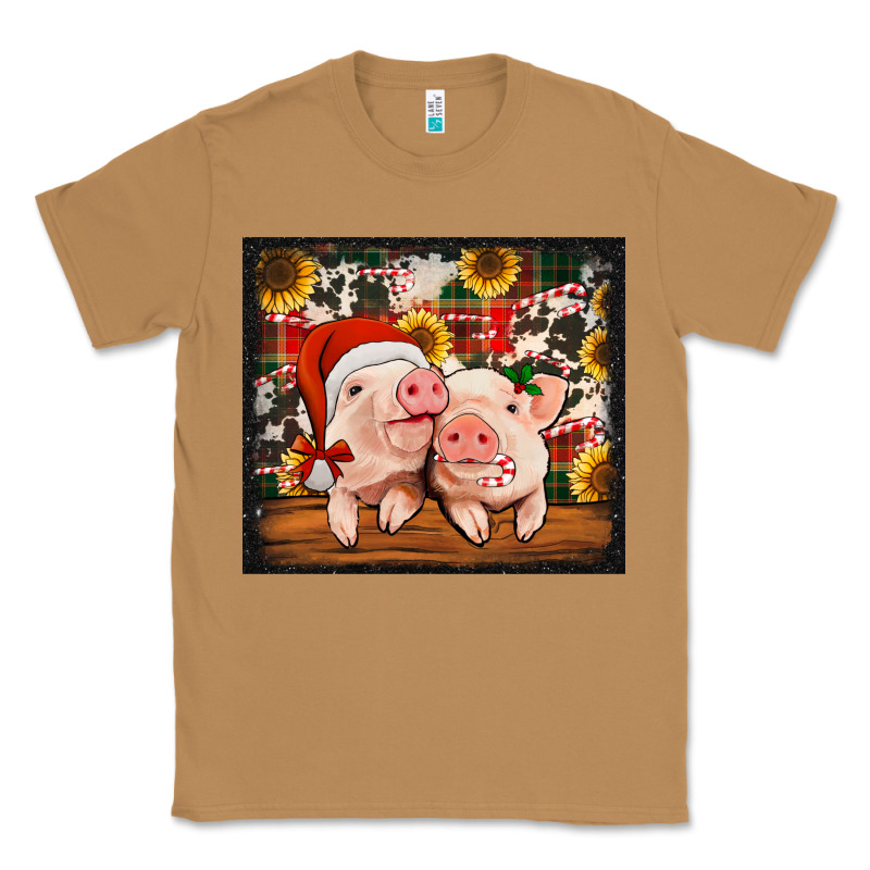 Christmas Pigs Tumbler Classic Tee by Jasminsmagicworld | Teevron