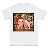 White Christmas pigs tumbler Classic Tee - Jasminsmagicworld
