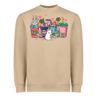 Mushroom Easter Day coffee drink Heavyweight Sweatshirt - HowdyJamesFarm