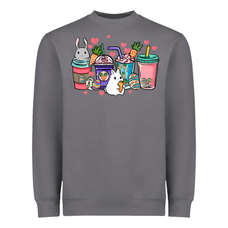 Easter Day Coffee Drink Heavyweight Sweatshirt by HowdyJamesFarm | Teevron