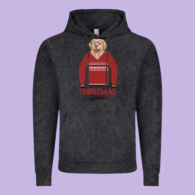 Christmas Labrador Vintage Hoodie Designed By Bettercallsaul