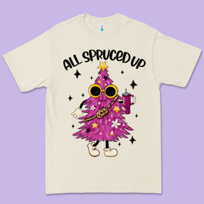 All Spruced Up Premium Tee Designed By Maliassmallbusiness