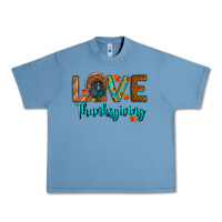 Pebble Blue love thanksgiving turkey Urban Heavy Tee - RanaPortraitStore