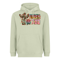 Matcha Stuck on You Heavyweight Hoodie - CowhideDigitalArt