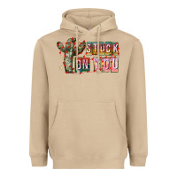 Mushroom Stuck on You Heavyweight Hoodie - CowhideDigitalArt