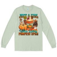 Just A Girl Who Loves Pumpkin Spice Long Sleeve Tee | Teevron