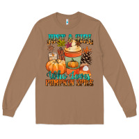 Toasted Coconut Just a girl who loves pumpkin spice Long Sleeve Tee - NancyCooperArtShop