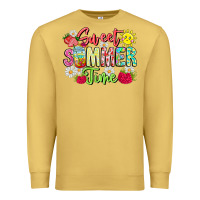 Antique Gold Sweet Summer Time Premium Sweatshirt - CowhideDigitalArt