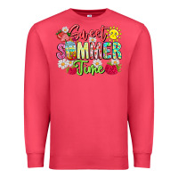 Cardinal Sweet Summer Time Premium Sweatshirt - CowhideDigitalArt