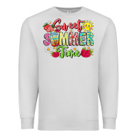 Dove Grey Sweet Summer Time Premium Sweatshirt - CowhideDigitalArt