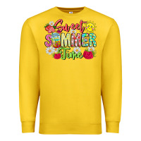 Lemon Sweet Summer Time Premium Sweatshirt - CowhideDigitalArt