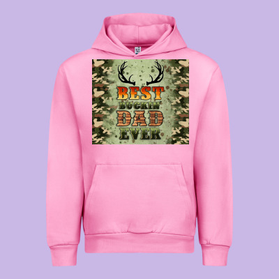 Best Buckin' Dad Ever Urban Hoodie Designed By Artiststas