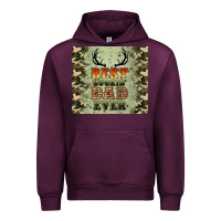 Mauve Wine best buckin' dad ever Urban Hoodie - Artiststas