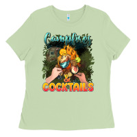 Matcha campfirescocktails Ladies Tee - NancyCooperArtShop