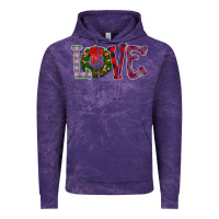 Cloud Purple Love Christmas Vintage Hoodie - Bettercallsaul