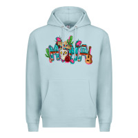 Blue Mist Mexican mama Mother's Day Premium Hoodie - FaDigitalArtStudio