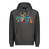 Charcoal Heather Mexican mama Mother's Day Premium Hoodie - FaDigitalArtStudio